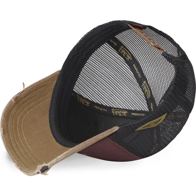 cap-zaobljena-multicolor-snapback-von-dutch