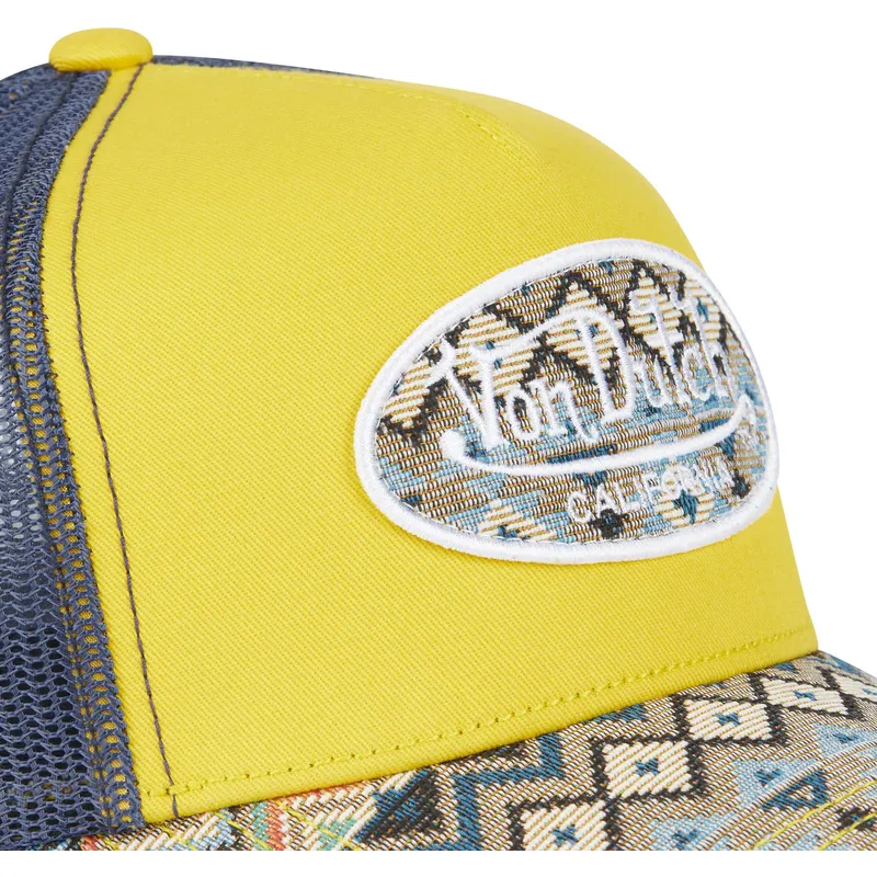 cap-zaobljena-navy-blue-snapback-von-dutch