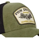 kapa-zaobljena-zelena-snapback-kak-von-dutch