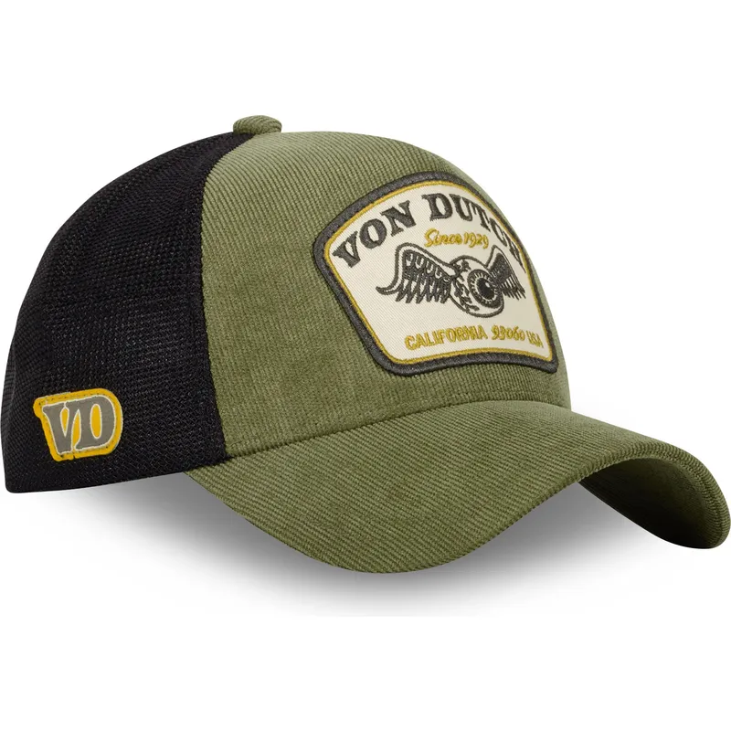 kapa-zaobljena-zelena-snapback-kak-von-dutch