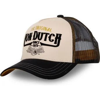 Kapa zaobljena crna snapback THE Von Dutch