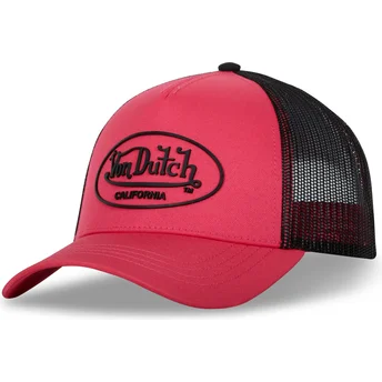 Kape zaobljena ružičasta snapback FLU P Von Dutch