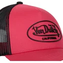 von-dutch-flu-p-pink-and-black-trucker-hat