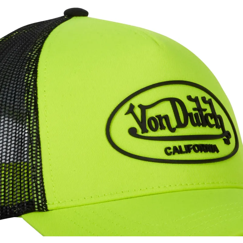 cap-zaobljena-yellow-snapback-von-dutch