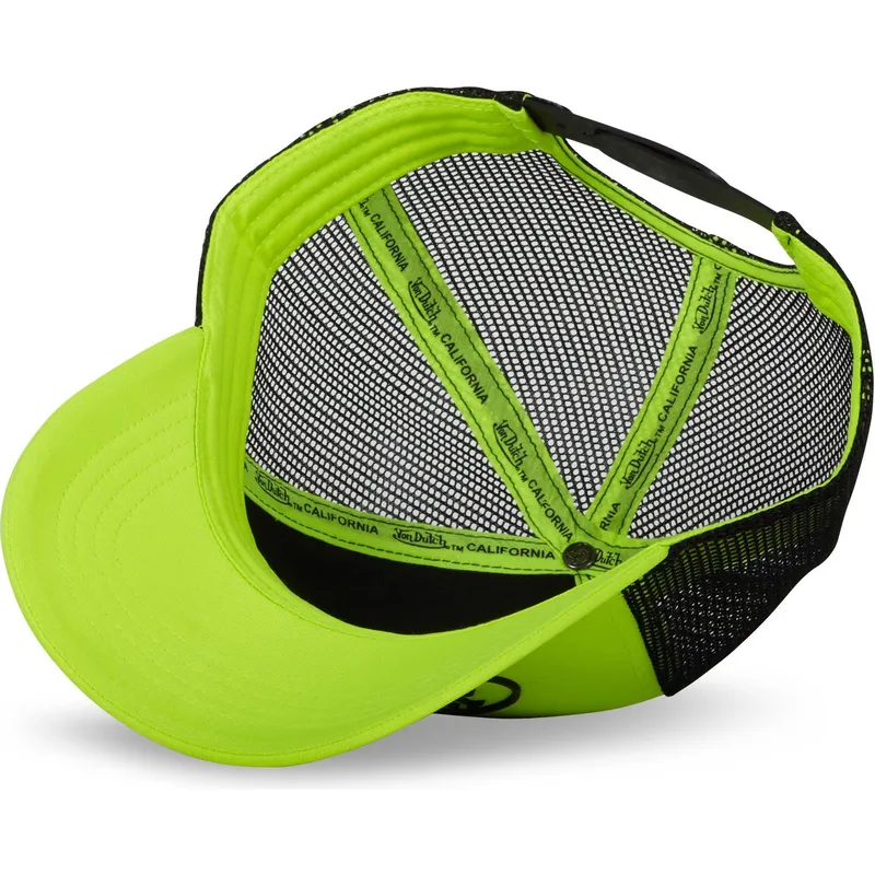 cap-zaobljena-yellow-snapback-von-dutch