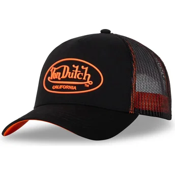 Kapa zaobljena crna snapback DOM O Von Dutch