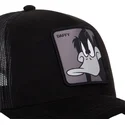 kapa-zaobljena-crna-snapback-loo10-duc-patak-daca-looney-tunes-capslab
