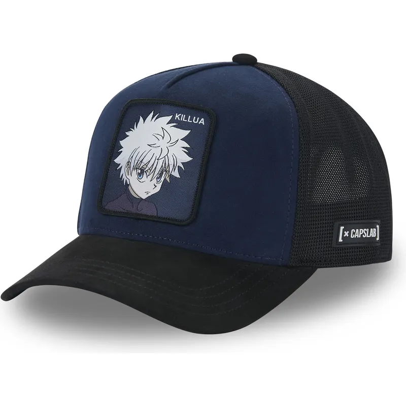 kapa-zaobljena-mornarsko-plava-snapback-hu5-killua-zoldyck-hunter-x-hunter-capslab