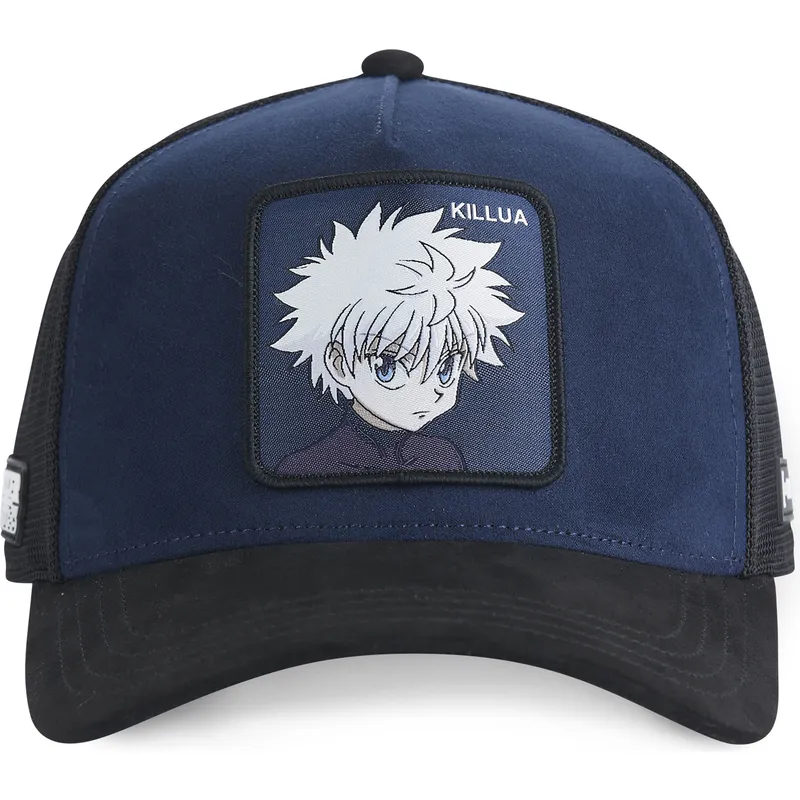 kapa-zaobljena-mornarsko-plava-snapback-hu5-killua-zoldyck-hunter-x-hunter-capslab