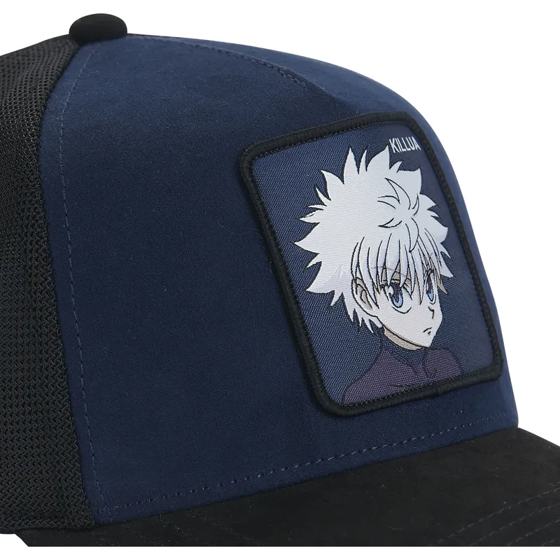 kapa-zaobljena-mornarsko-plava-snapback-hu5-killua-zoldyck-hunter-x-hunter-capslab