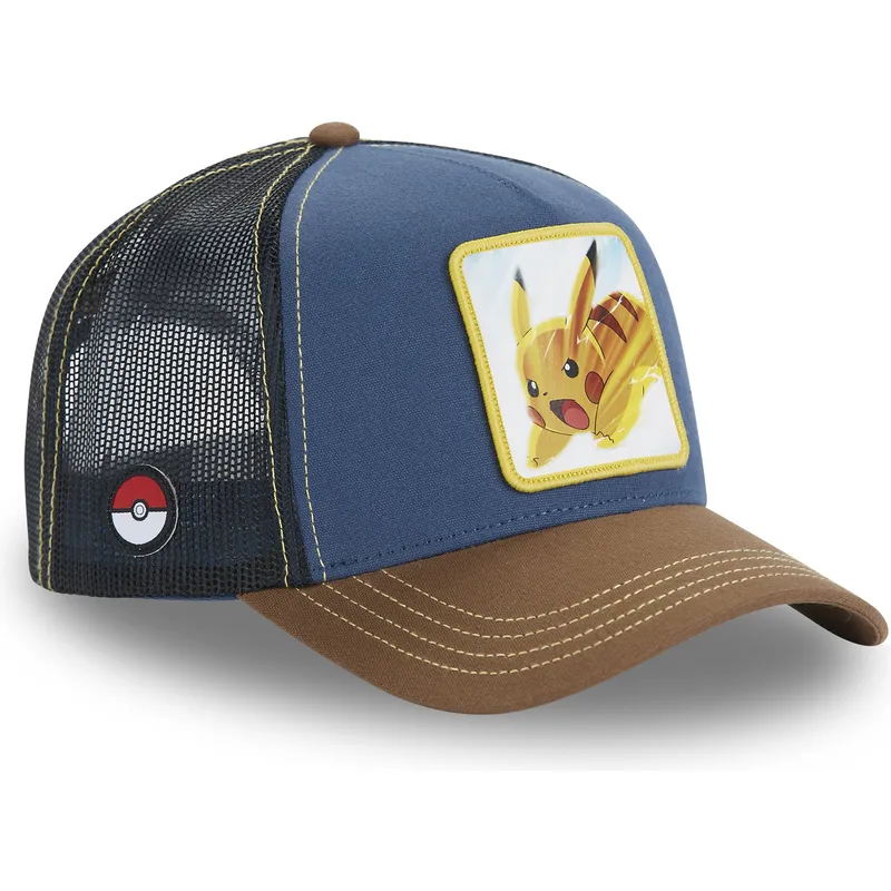 kapa-zaobljena-mornarsko-plava-snapback-pkm5-pik-pikachu-pokemon-capslab