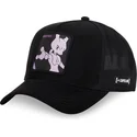 kapa-zaobljena-crna-snapback-pmk5-mew-mewtwo-pokemon-capslab