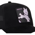 kapa-zaobljena-crna-snapback-pmk5-mew-mewtwo-pokemon-capslab