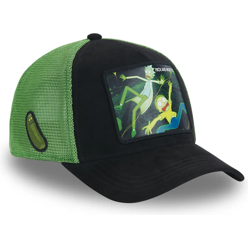 kapa-zaobljena-crna-snapback-rem5-rem-rick-i-morty-capslab