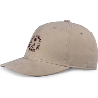 Cap zaobljena beige adjustable strap Djinns