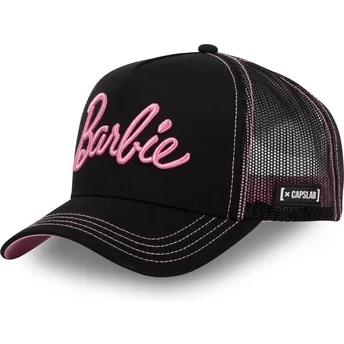 Capslab BAR6 Barbie Black Trucker Hat