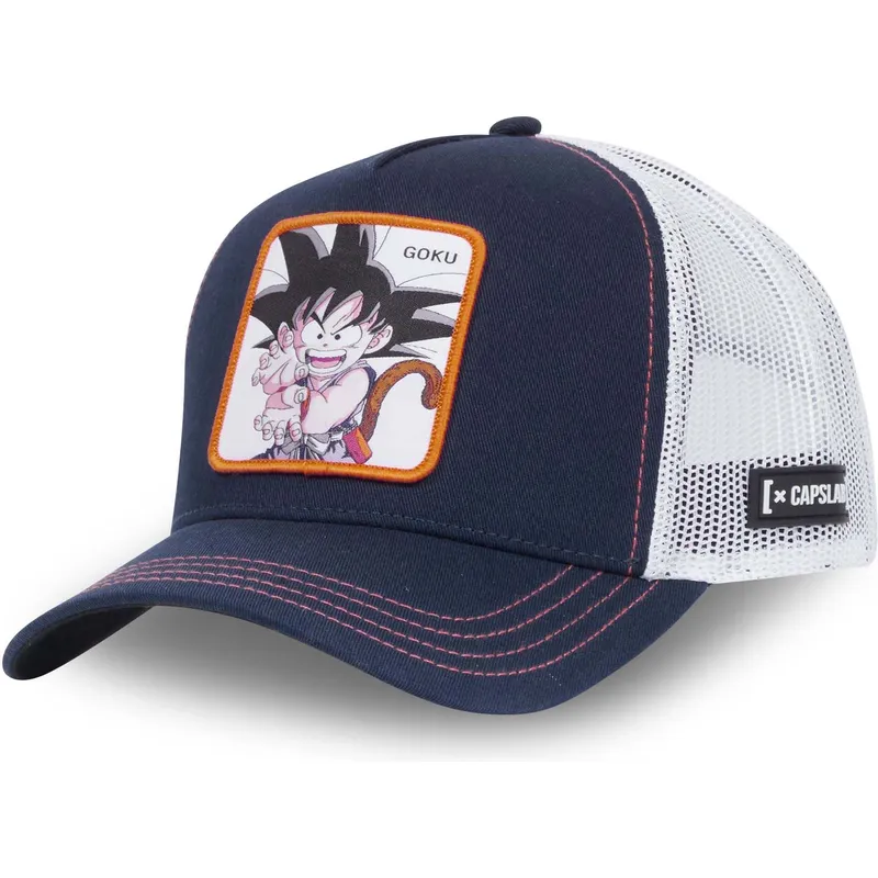 kapa-zaobljena-mornarsko-plava-snapback-gok-ct-son-goku-dragon-ball-capslab