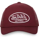 kapa-zaobljena-crvena-podesiv-lof-b11-von-dutch