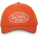 cap-zaobljena-orange-adjustable-strap-von-dutch