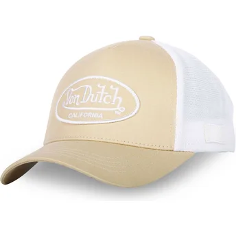 Cap zaobljena beige adjustable strap Von Dutch