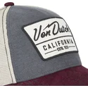 von-dutch-lea04-grey-and-maroon-trucker-hat