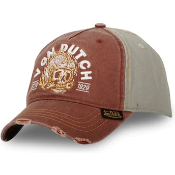 Kapa zaobljena smeđa podesiv FIR CB Von Dutch