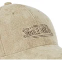 von-dutch-curved-brim-sue-e-beige-adjustable-cap