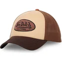 kapa-zaobljena-smeda-snapback-terrylog01-von-dutch