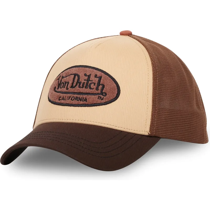 kapa-zaobljena-smeda-snapback-terrylog01-von-dutch
