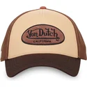 kapa-zaobljena-smeda-snapback-terrylog01-von-dutch