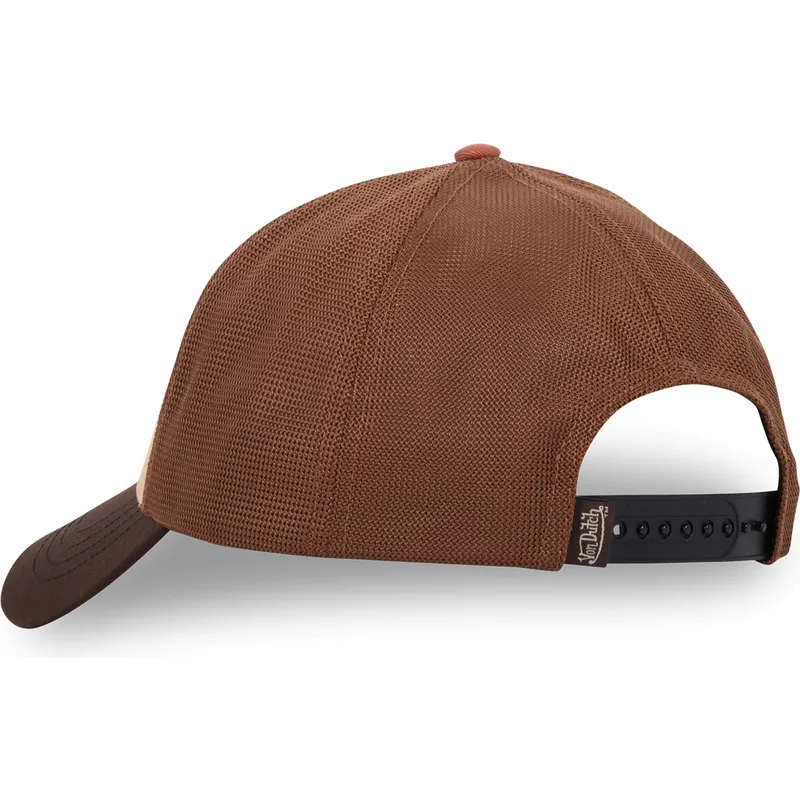 kapa-zaobljena-smeda-snapback-terrylog01-von-dutch