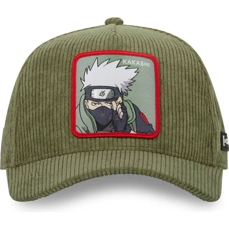 kapa-zaobljena-zelena-snapback-ns3-cor-kakashi-hatake-naruto-capslab