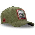 kapa-zaobljena-zelena-snapback-ns3-cor-kakashi-hatake-naruto-capslab