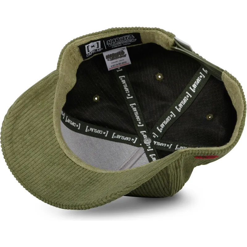 kapa-zaobljena-zelena-snapback-ns3-cor-kakashi-hatake-naruto-capslab