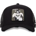 kapa-zaobljena-crna-snapback-loo10-syl-silvestar-looney-tunes-capslab