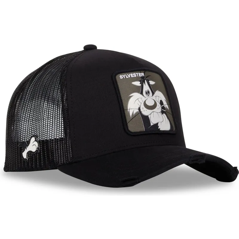 kapa-zaobljena-crna-snapback-loo10-syl-silvestar-looney-tunes-capslab