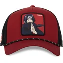 kapa-zaobljena-crvena-snapback-red-itachi-uchiha-naruto-capslab