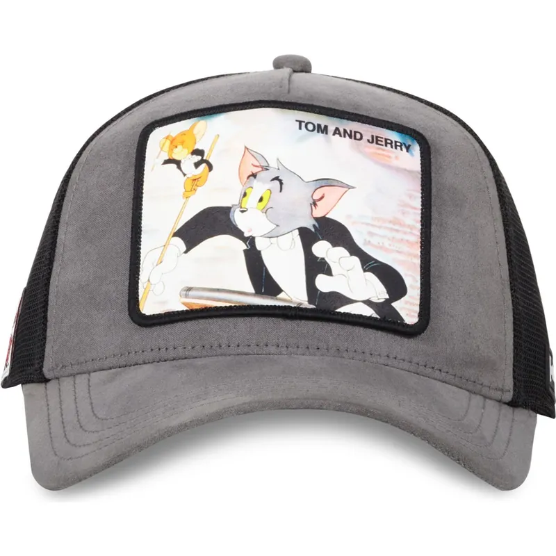 kapa-zaobljena-siva-snapback-taj5-tom-i-jerry-looney-tunes-capslab kapa-zaobljena-siva-snapback-taj5-tom-i-jerry-looney-tunes-capslab
