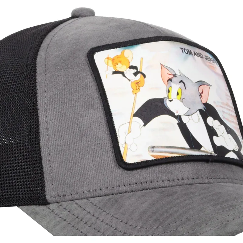 kapa-zaobljena-siva-snapback-taj5-tom-i-jerry-looney-tunes-capslab kapa-zaobljena-siva-snapback-taj5-tom-i-jerry-looney-tunes-capslab