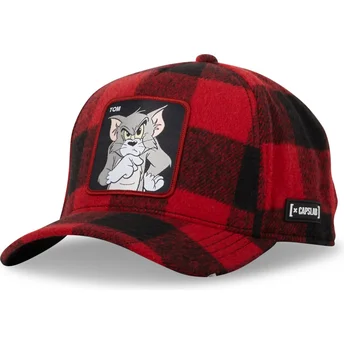 Kapa zaobljena crvena snapback TAJ5 TJ6 Tom Looney Tunes Capslab