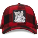 cap-zaobljena-red-snapback-tom-looney-tunes-capslab