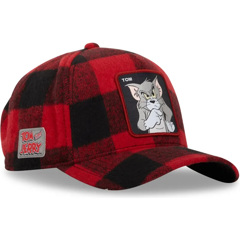 cap-zaobljena-red-snapback-tom-looney-tunes-capslab