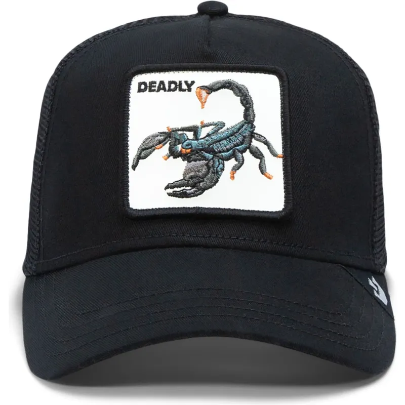 cap-zaobljena-black-snapback-the-farm-de-goorin-bros