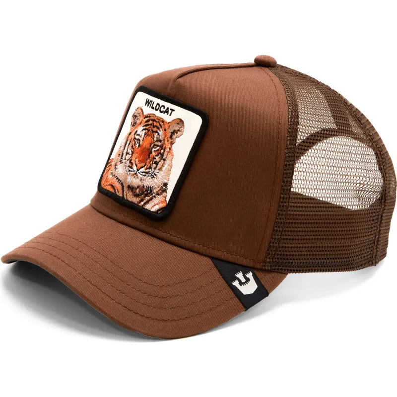 kapa-zaobljena-smeda-snapback-the-wildcat-tiger-the-farm-goorin-bros