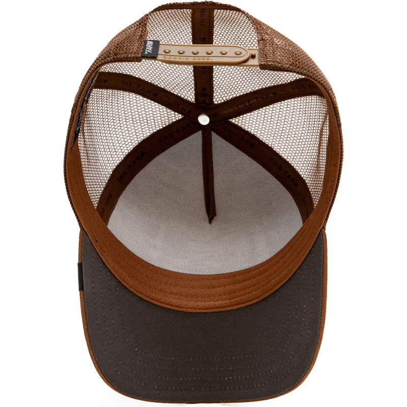 kapa-zaobljena-smeda-snapback-the-wildcat-tiger-the-farm-goorin-bros