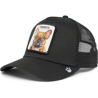 kapa-zaobljena-crna-snapback-the-french-frenchie-the-farm-goorin-bros