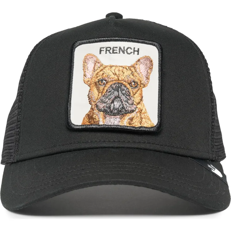 kapa-zaobljena-crna-snapback-the-french-frenchie-the-farm-goorin-bros