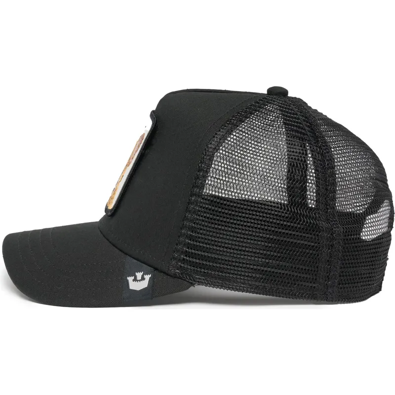 kapa-zaobljena-crna-snapback-the-french-frenchie-the-farm-goorin-bros