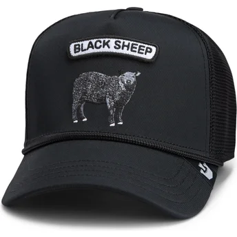 Kapa zaobljena crna snapback GB2 Black Sheep The Rocker The Farm Goorin Bros.