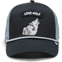 kapa-zaobljena-crna-snapback-gb2-lone-wolf-the-rocker-the-farm-goorin-bros